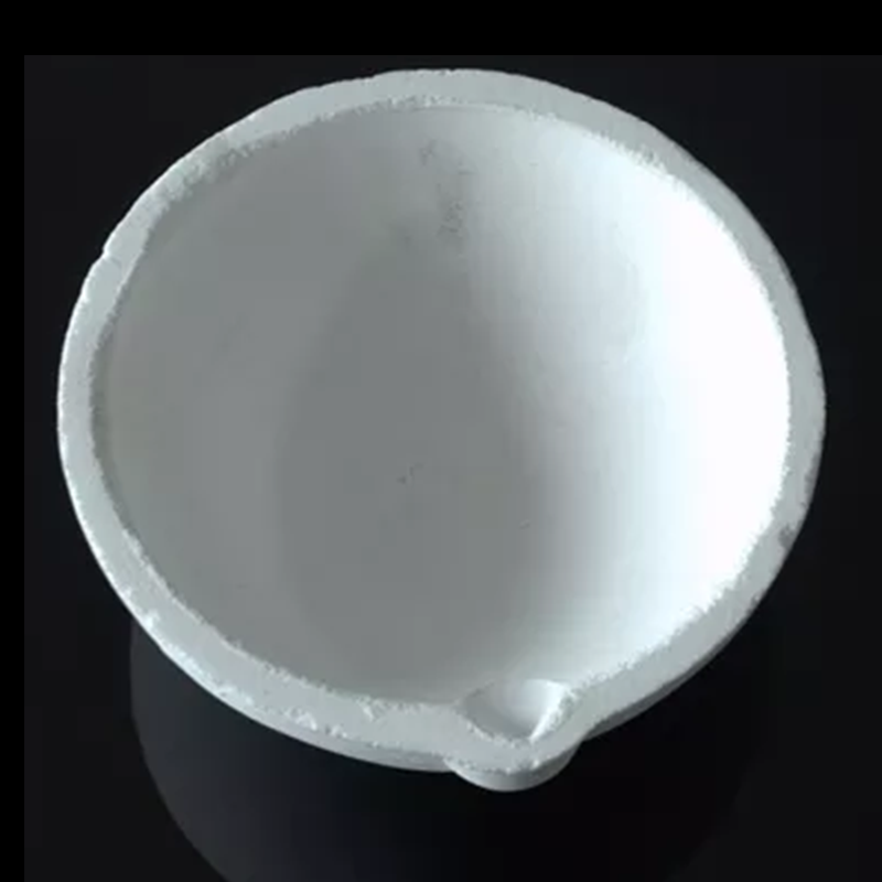 GOLD SMELTING DISH Ceramic Clay Bonded Fused Silica Basin